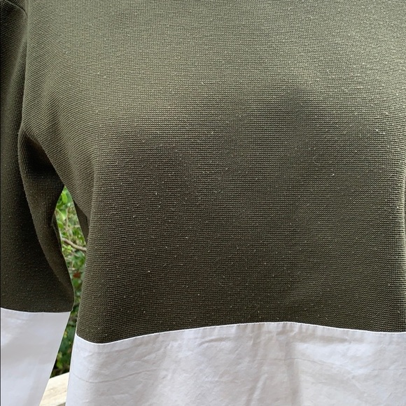 COS Cotton Color Block Top - Picture 2 of 5